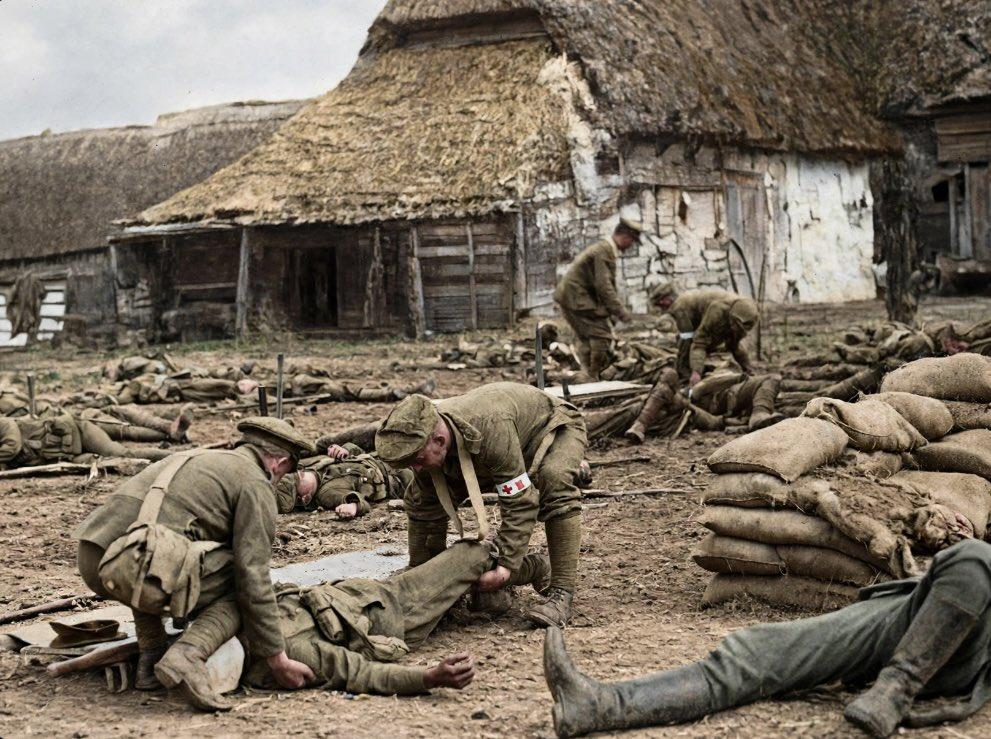1914年9月23日的情形：在埃纳河战役（FirstBattleofthe