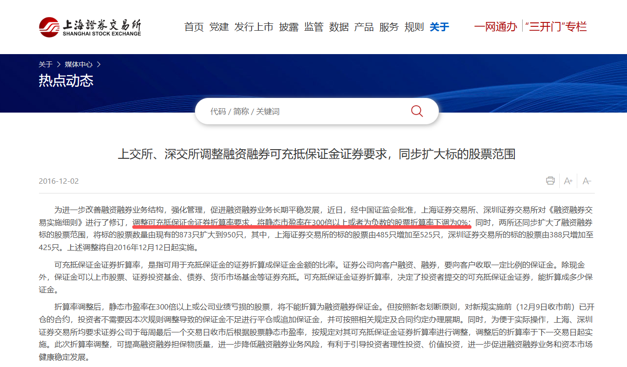 多家券商出手调整! 一波股票两融折算率降为0, 是何原因?