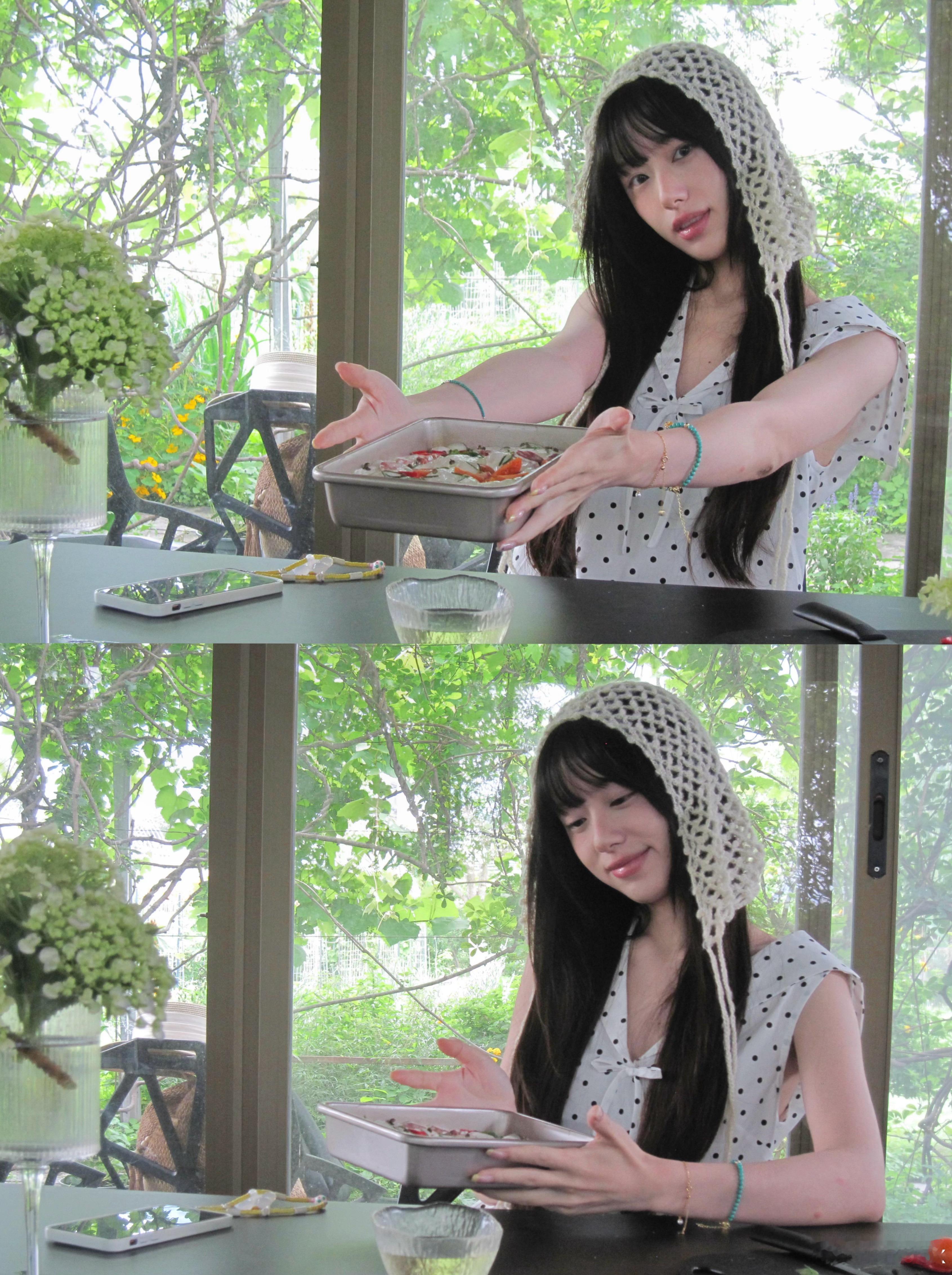 🍽️烘培日记虽然是阴天但是天很蓝一下午都在农场💐很多没见过的花花不同品