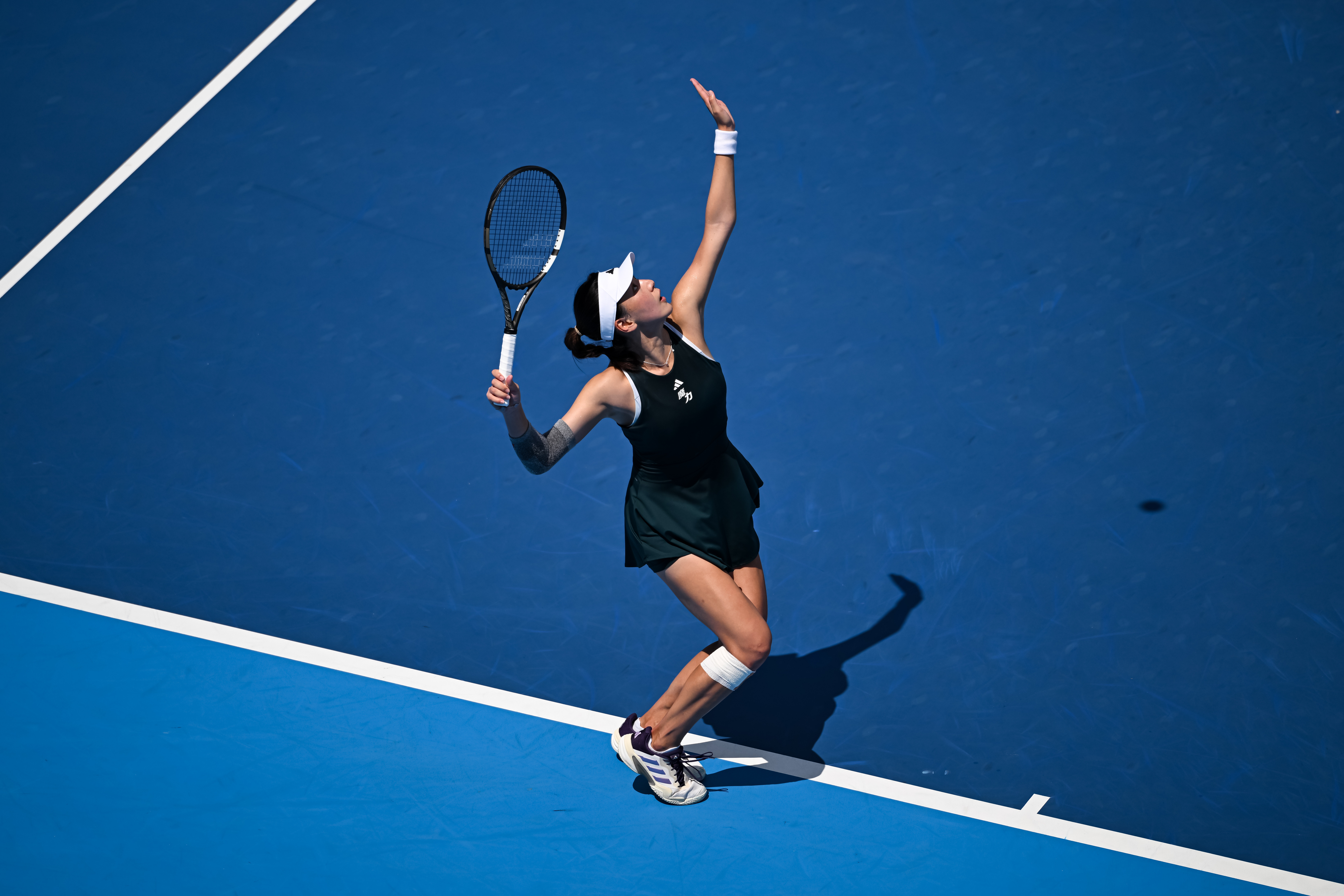 WTA250克利夫兰站首轮，2号种子王欣瑜以6-26-7(3)6-2击败拉门
