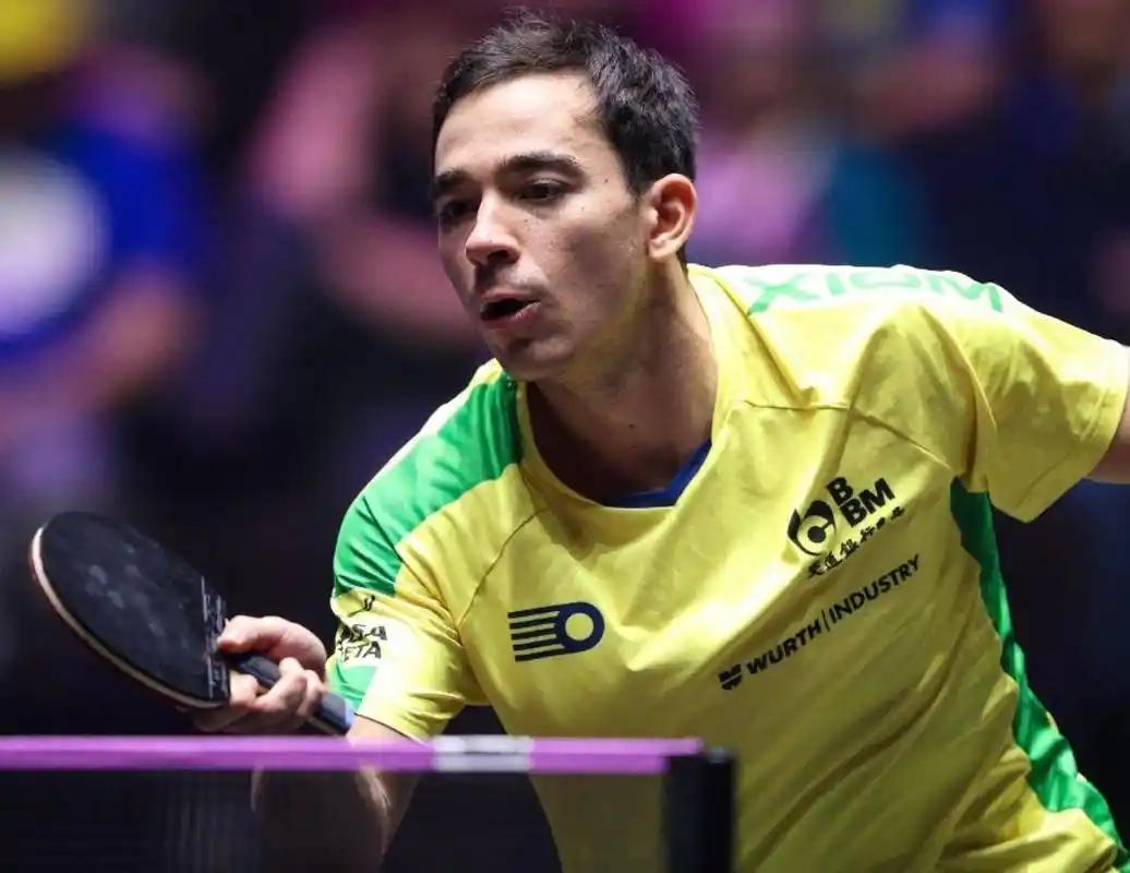 北京时间4月1日晚，刚刚结束了一场国际乒联澳门世界杯男单小组赛，卫冕冠军、现世界