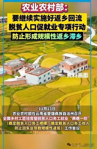 要防止形成规模性返乡滞乡。现在很多人在城市待不下去了，慢慢觉得还是农村好了。平常