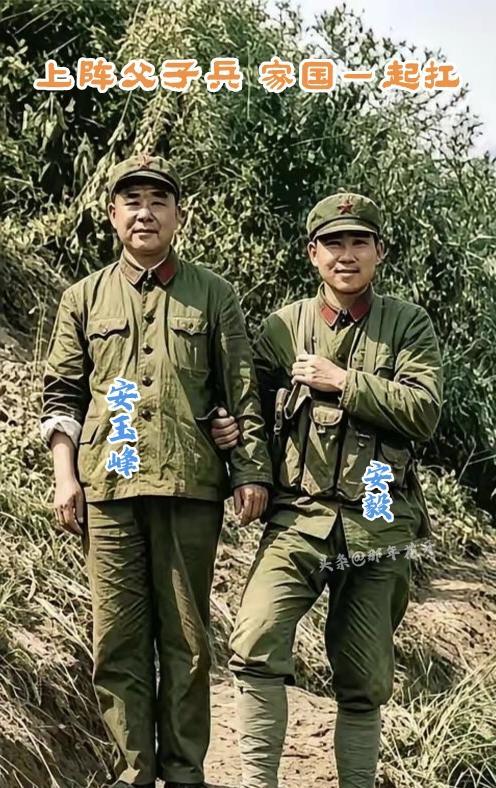🍂1979年3月，边境战场，军长父亲与儿子阵前偶遇. 地点是332高地团指