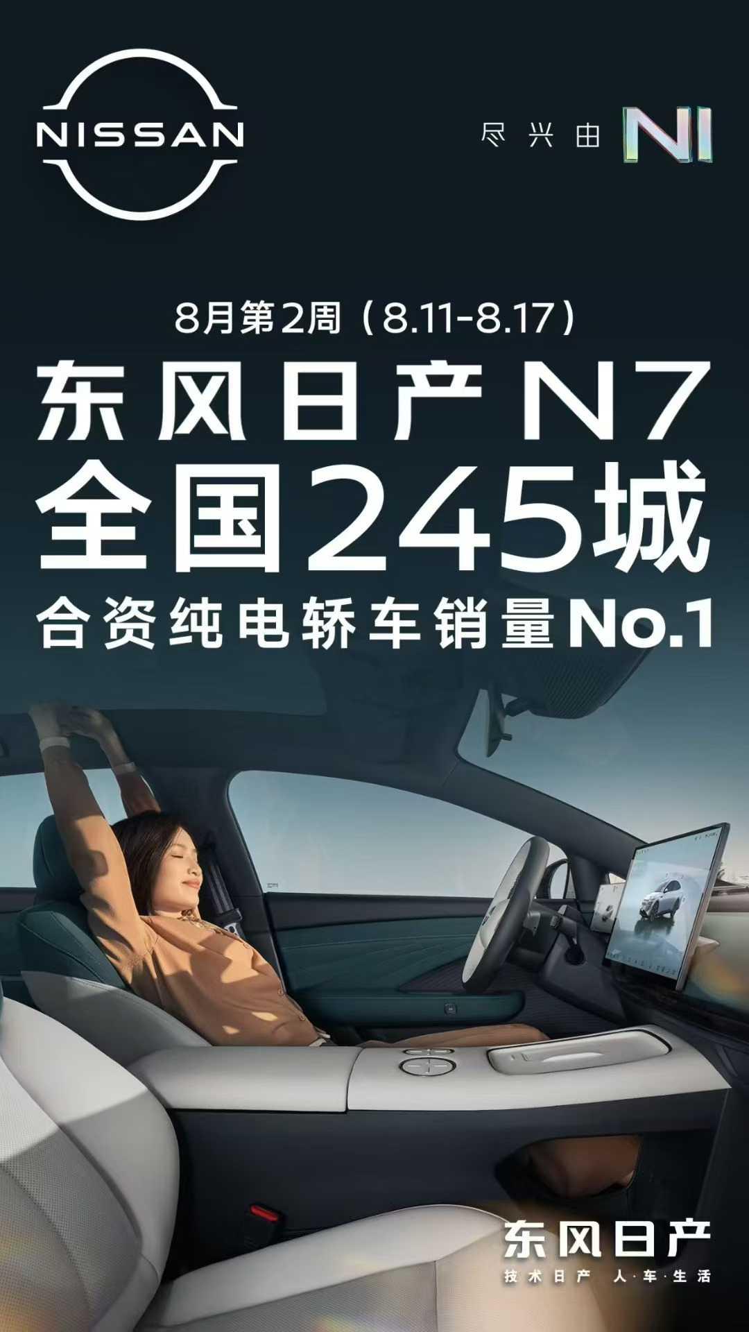 最近逛车友圈，发现大家讨论最多的合资纯电车就是东风日产N7。不是没道理，这台车