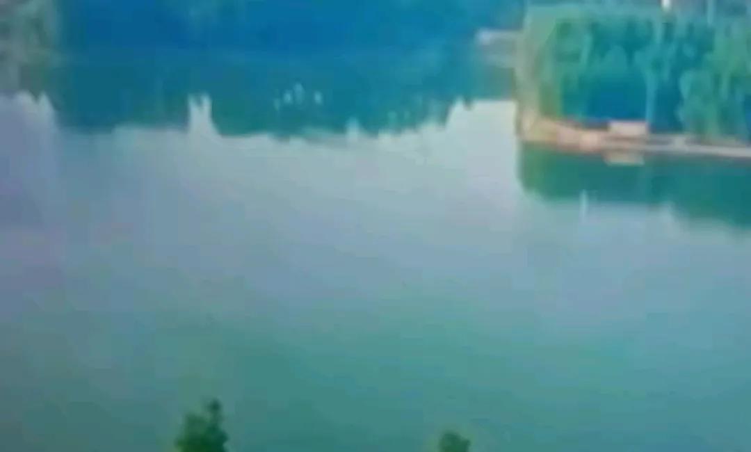 感动全网！一家三口相继落水，40岁男子跳河救人，网友：三生有幸。丈夫不慎落水，