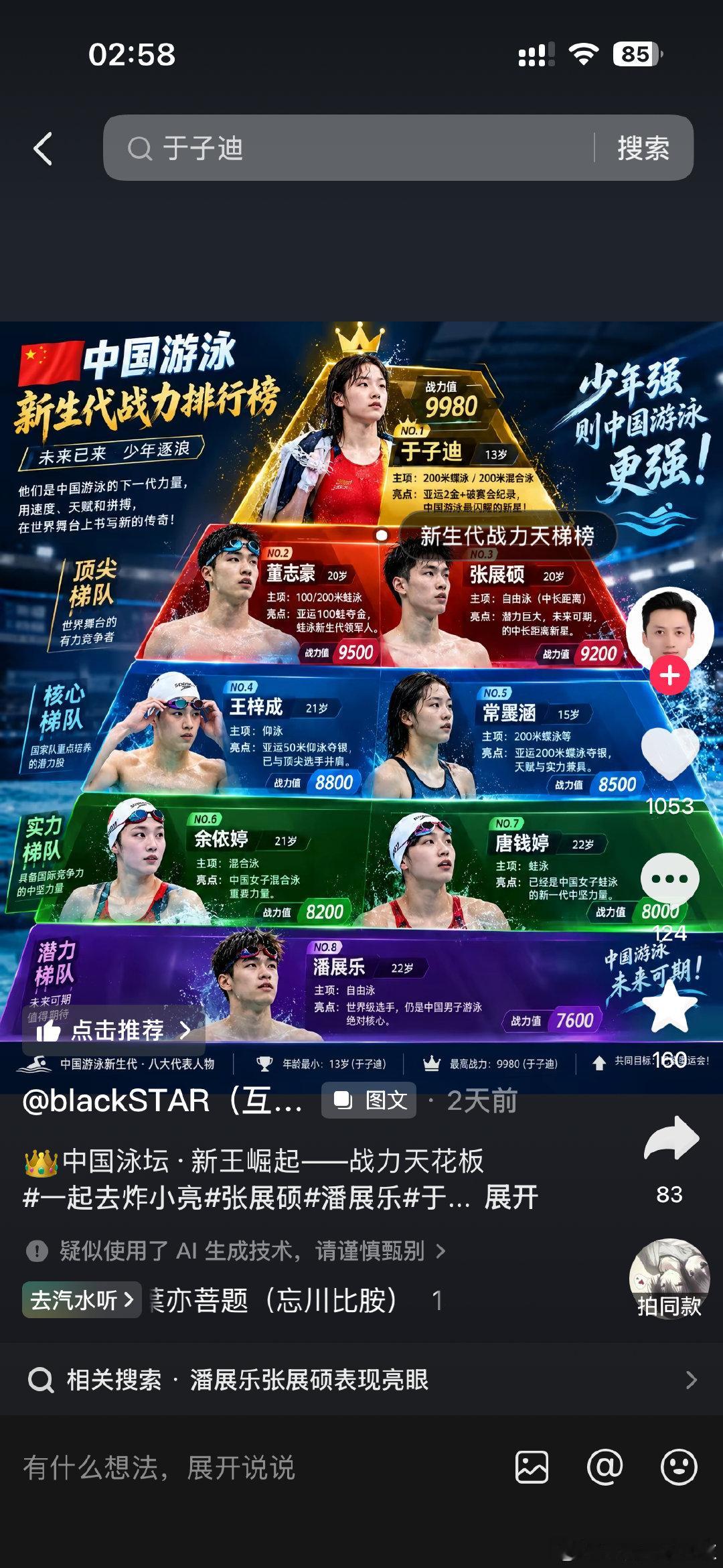 卧槽泳队太恐怖了一堆十几岁的​