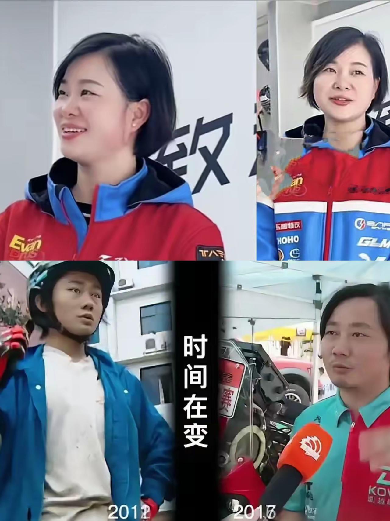 张雪身价暴涨，全网都在羡慕他成了人生赢家，可妻子陈星伊依旧守在店里上班，工装照穿