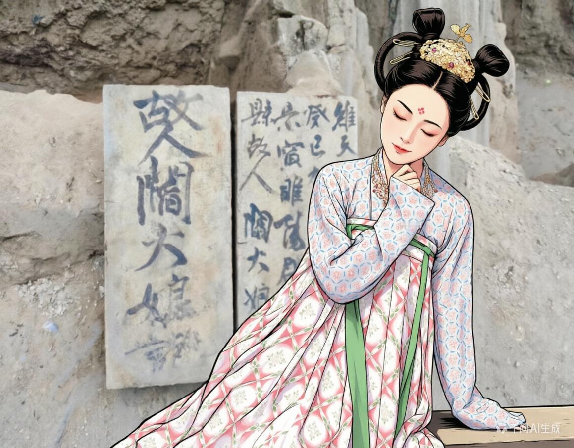 2023年，河南商丘一座唐墓中，出土一块墓志：“故人阎大娘记”。可墓主人牙齿鉴定