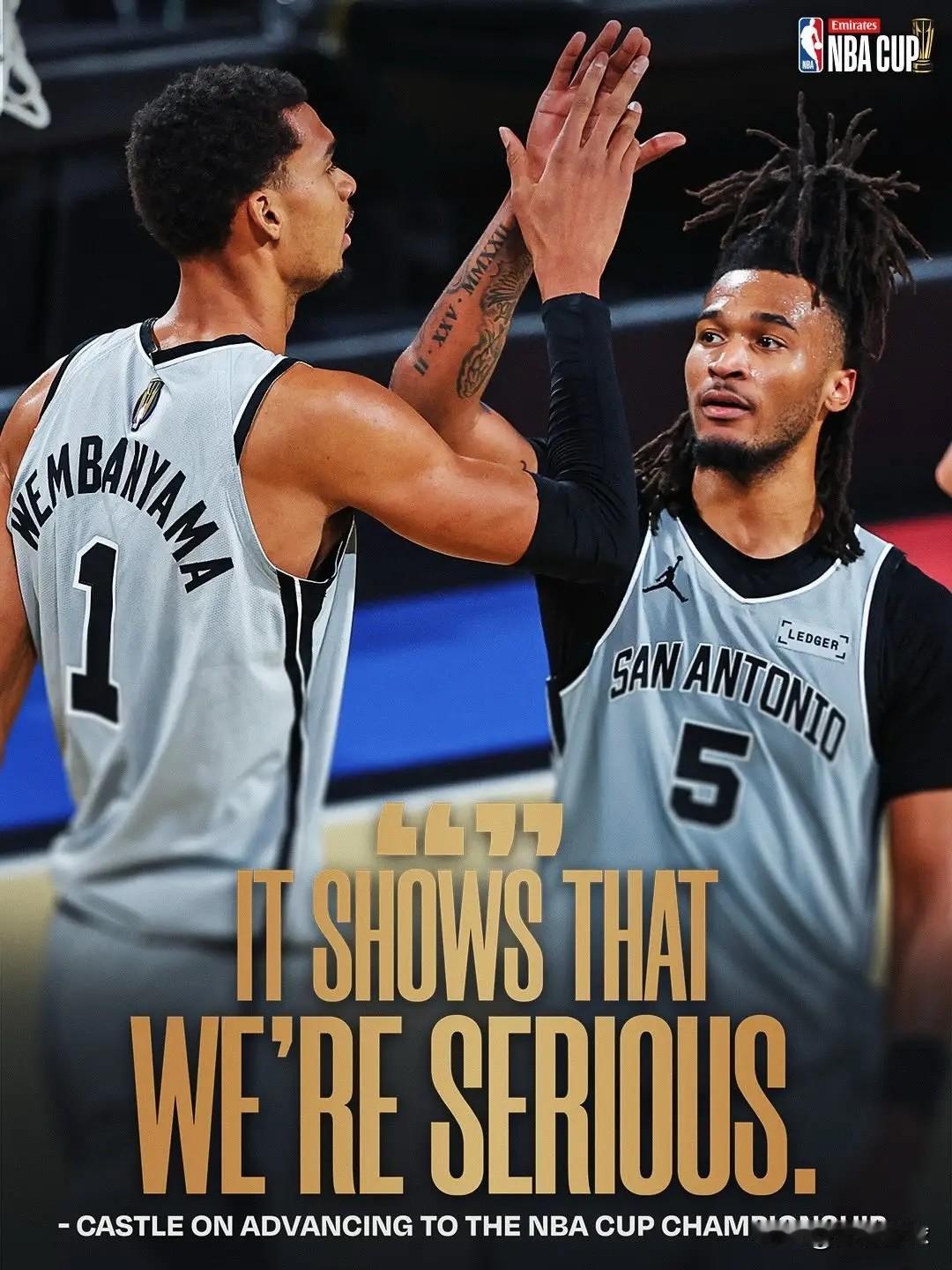 重返西部豪强的路，马刺走了八！经此一役，西部豪强的行列里，又有了我们的名号