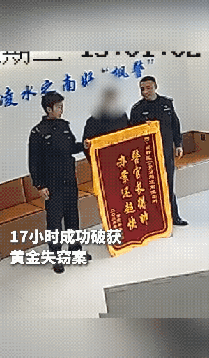 爱好在专业面前，就像一个小丑，男子丢失100克黄金，民警在侦破过程中发现男子的好
