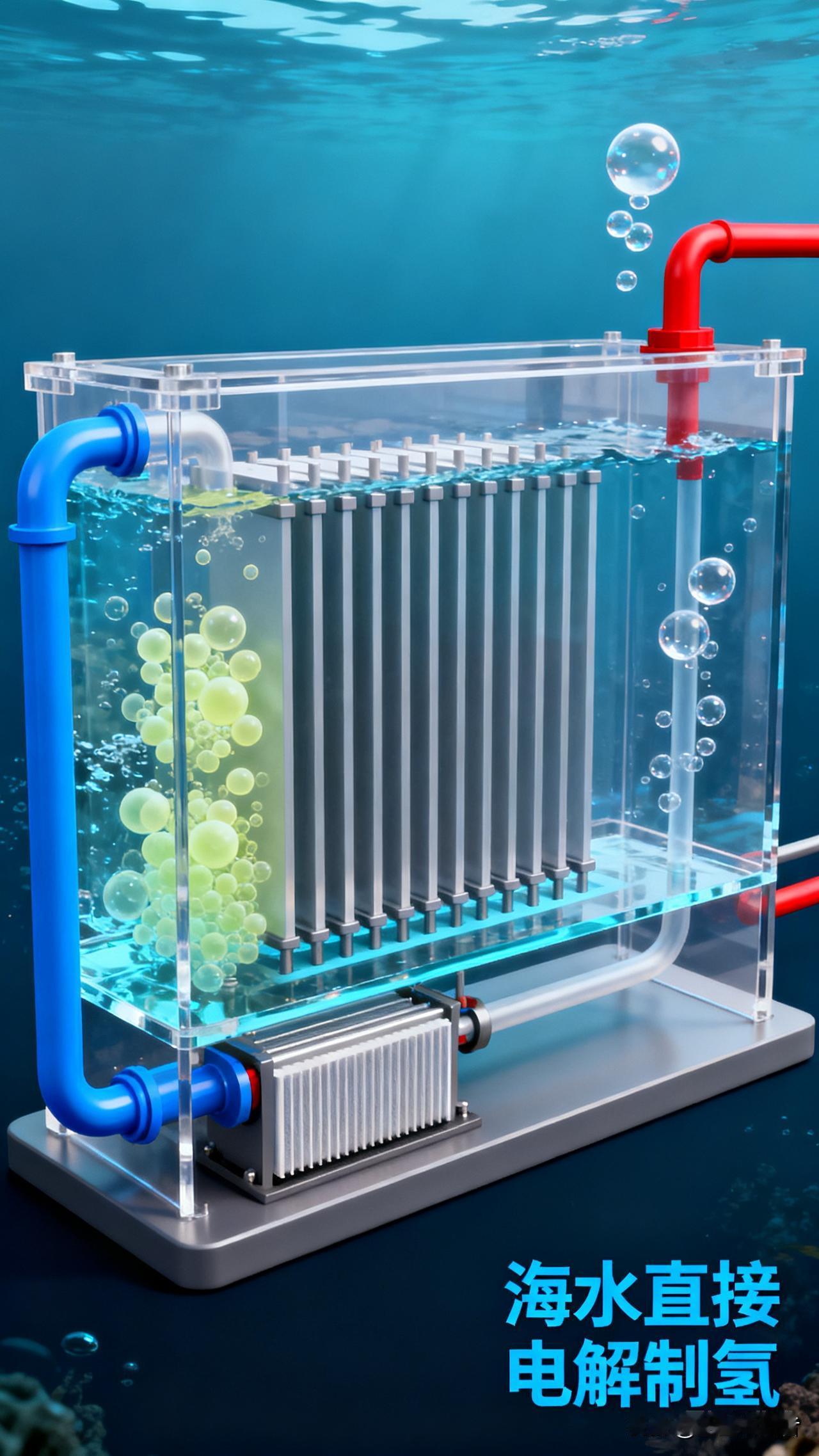 海水直接变氢气！中国黑科技突破，1000小时连续产氢成功！💥不用淡化海水，