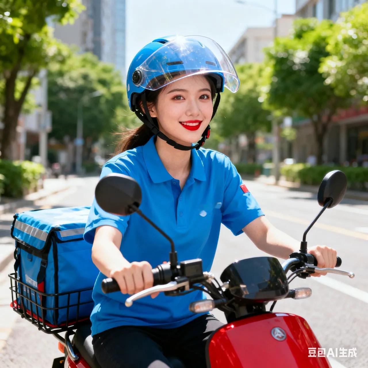 晚上有很多女士跑外卖。昨天一个大方的女士跟我说，她主职工作不忙，4500一个