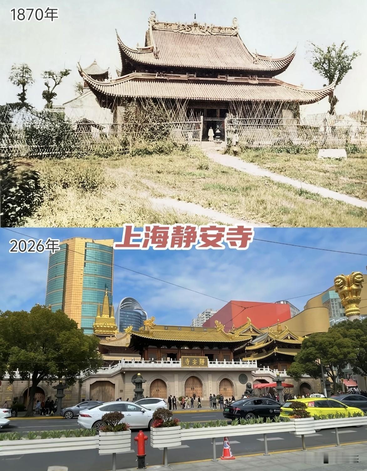 上海静安寺的前身修建就是很豪华！