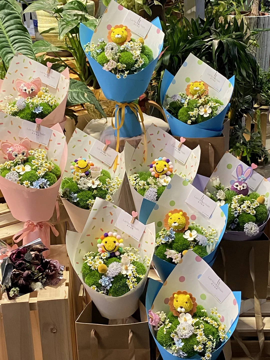加班给小可爱们做小可爱🎓｜幼儿园毕业花束