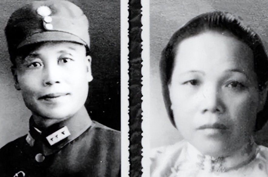 1942年，李宗仁母亲去世，开堂祭奠时，正妻李秀文正在跪拜，突然“哎呀”一声，头
