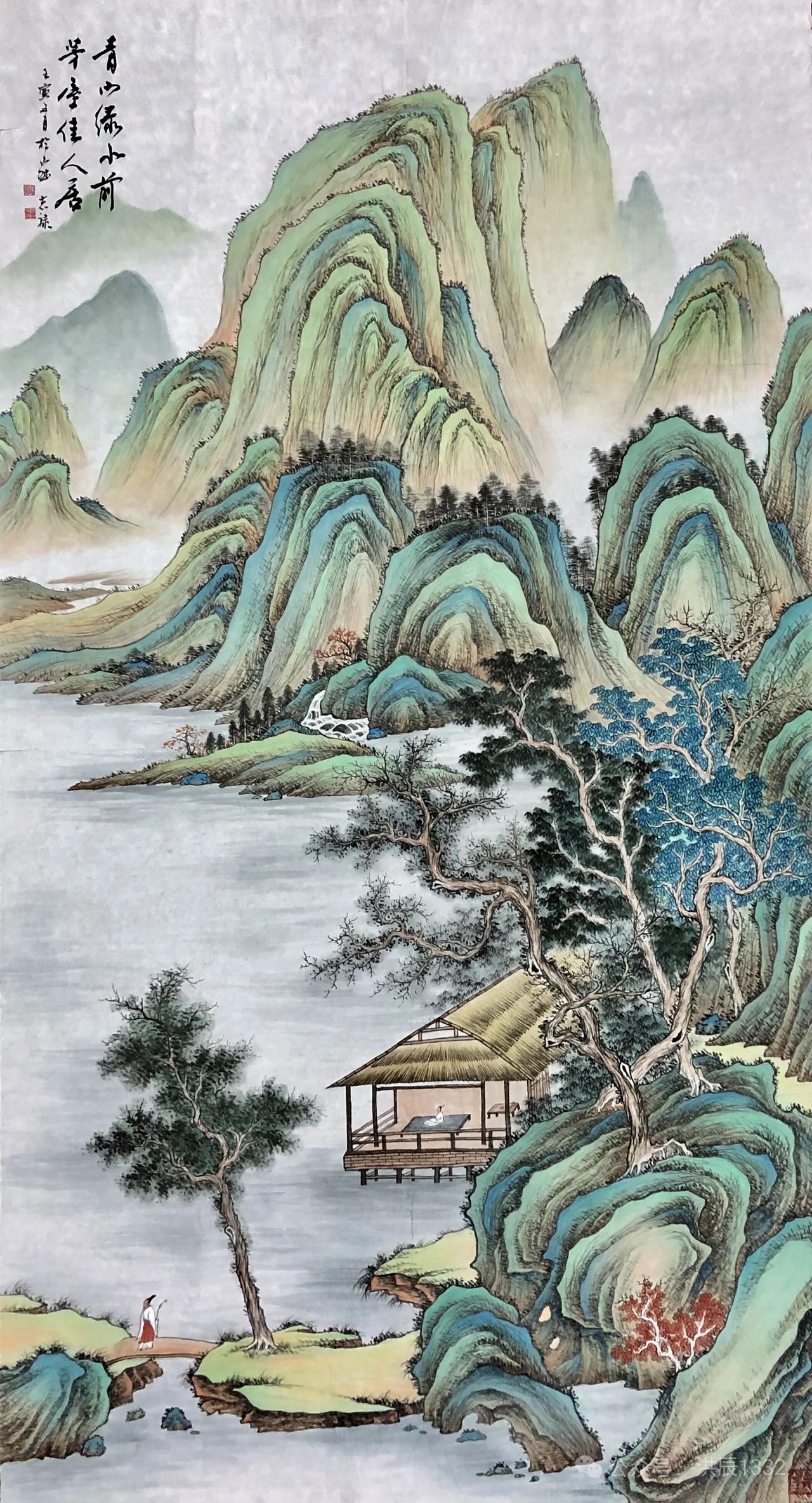 名家山水画欣赏