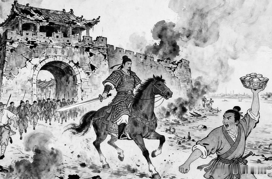 公元884年，山东狼虎谷，一支溃散的残兵在山林间被围得水泄不通。主帅在绝境中身亡