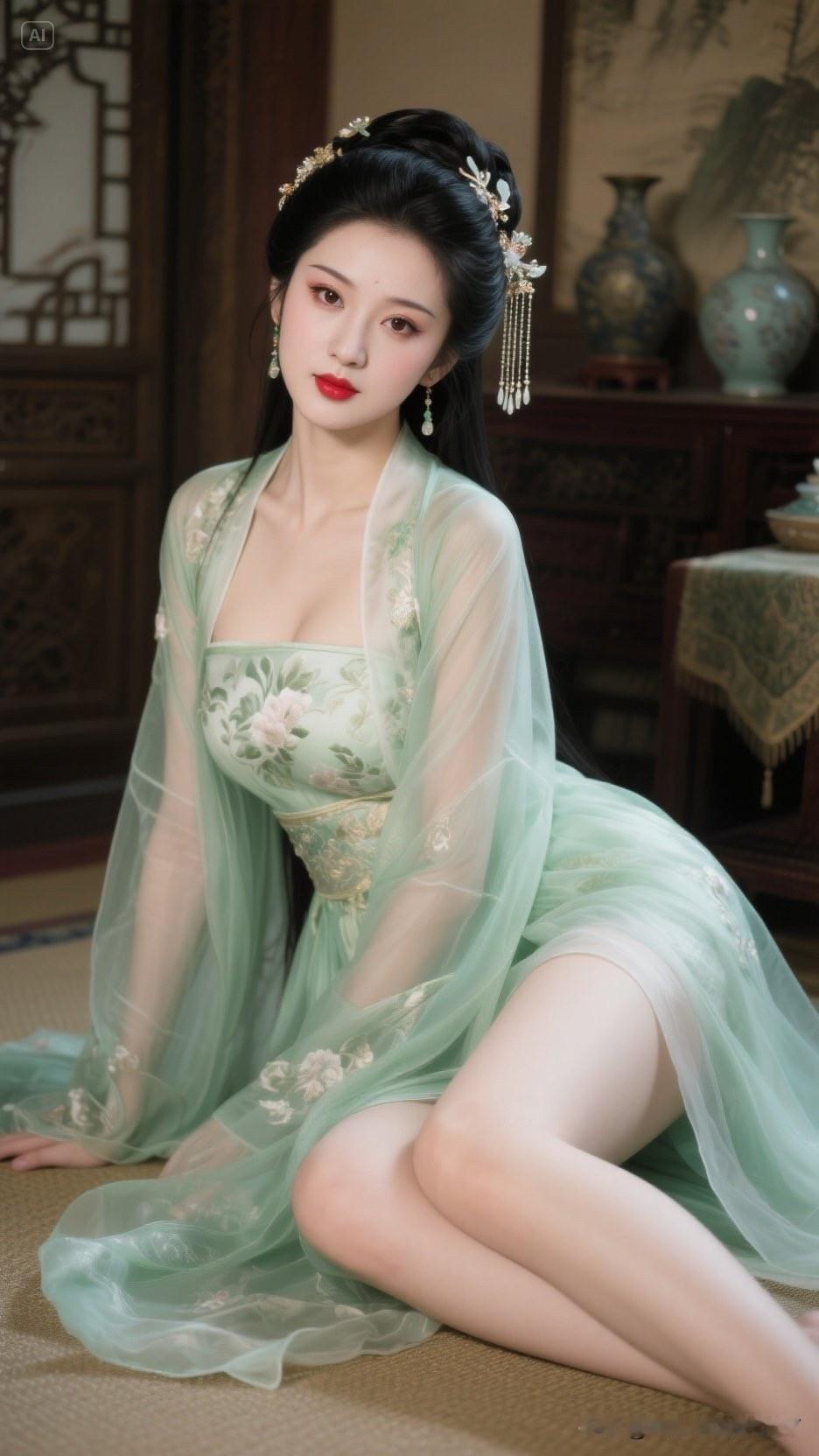美人如画，歌声如诗，一曲茶韵，尽显东方韵味。在这袅袅茶韵之中，仿佛能看到岁月的沉