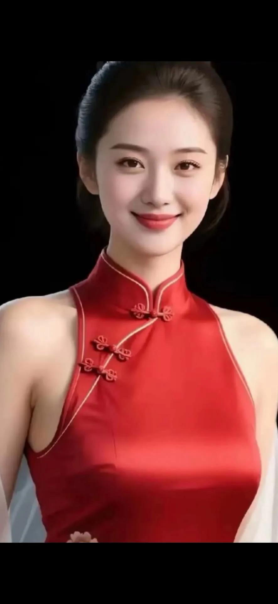 优雅红装，尽显东方韵味