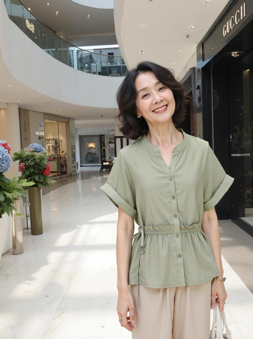 退休以后穿什么，我认认真真想了好一阵子。上班那几年，衣柜里全是成套的连衣裙