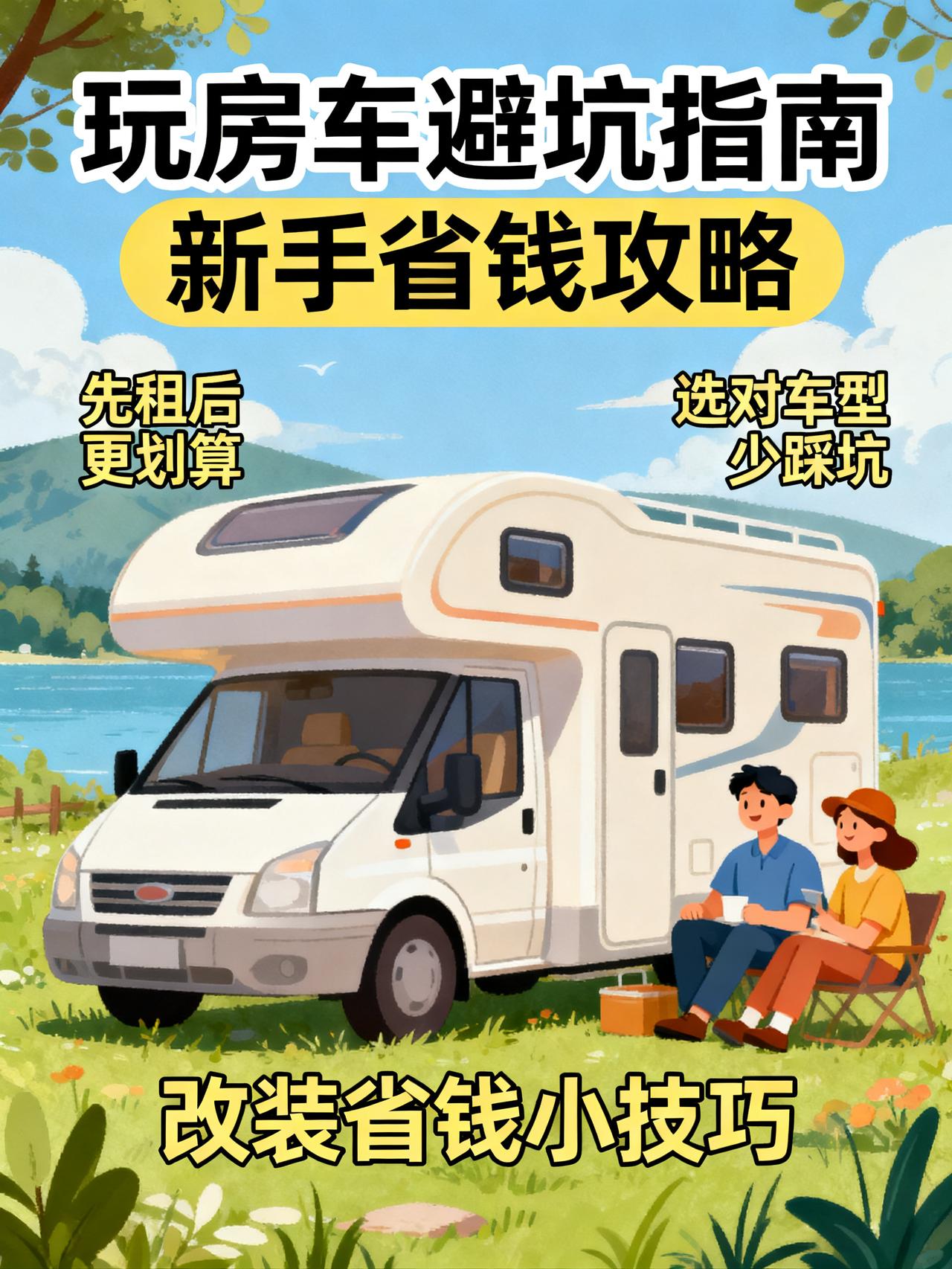 想玩房车的朋友，这几个事一定要知道玩房车圈里很少有人往外说的避坑干货，新手照着