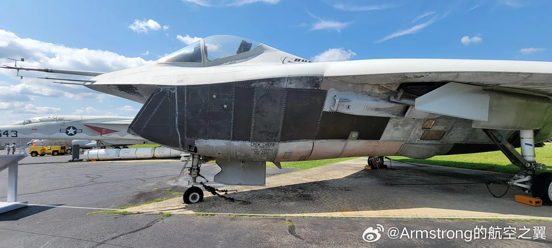 X-32B原型机现状，一直保存在帕塔克森特河海军航空博物馆​​​