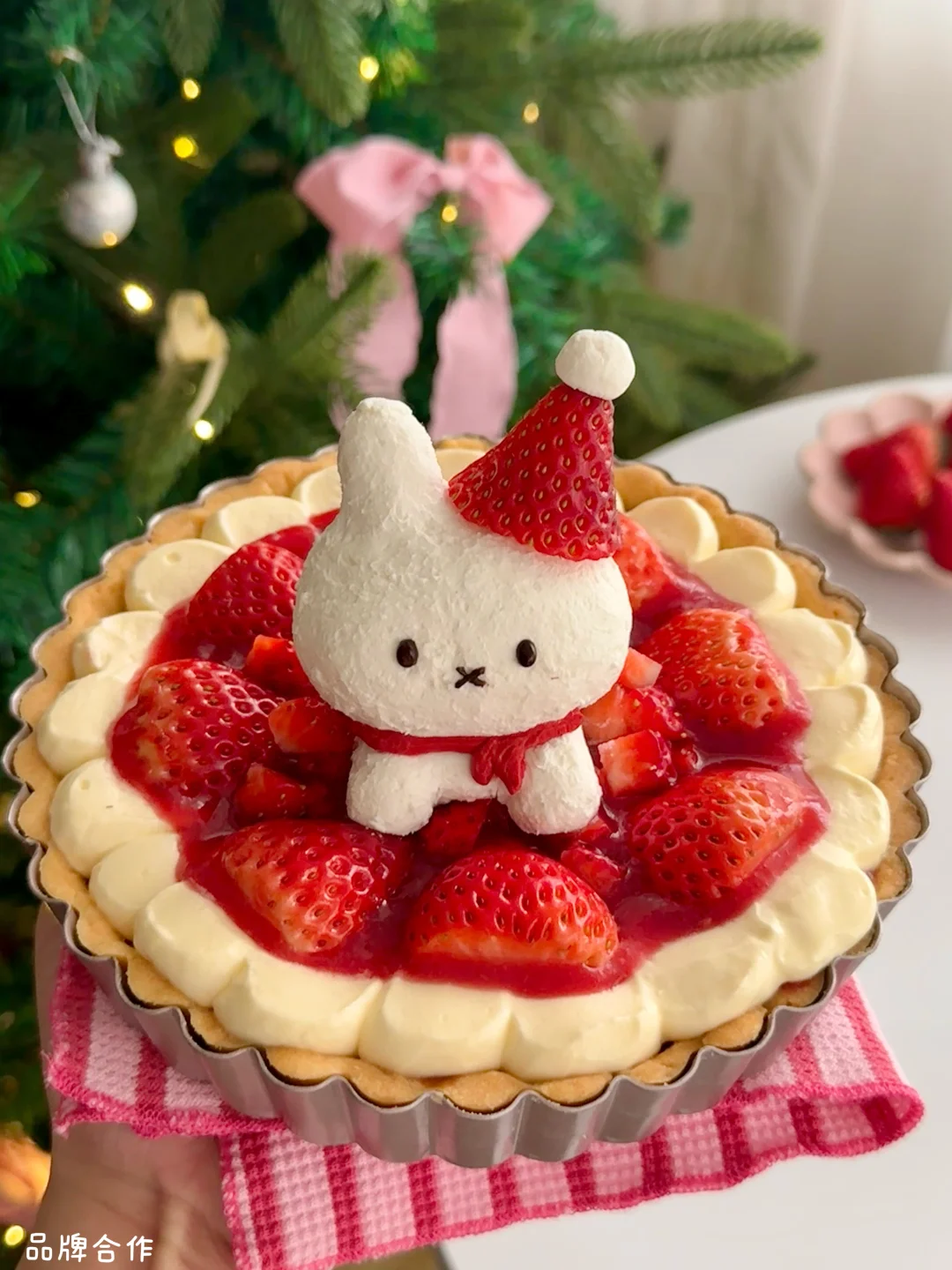 🎄🍓米菲草莓芝士塔