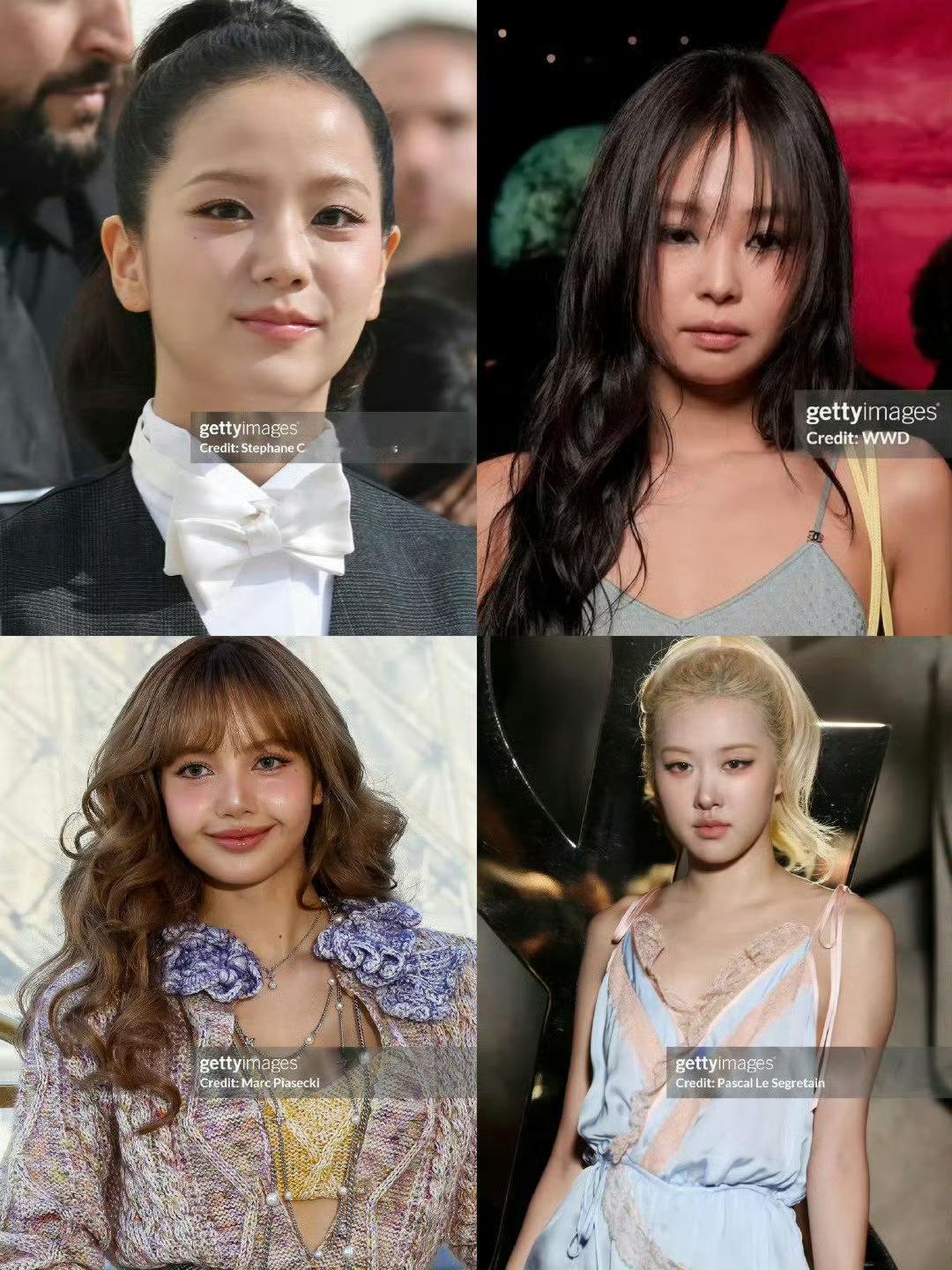 BLACKPINK巴黎时装周G社生图朴彩英LISA金智秀JENNIE​​