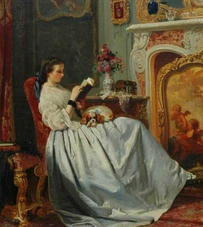 【油画|查尔斯·巴格涅特画作欣赏】19世纪比利时宝藏艺术家查尔斯·巴格涅特: