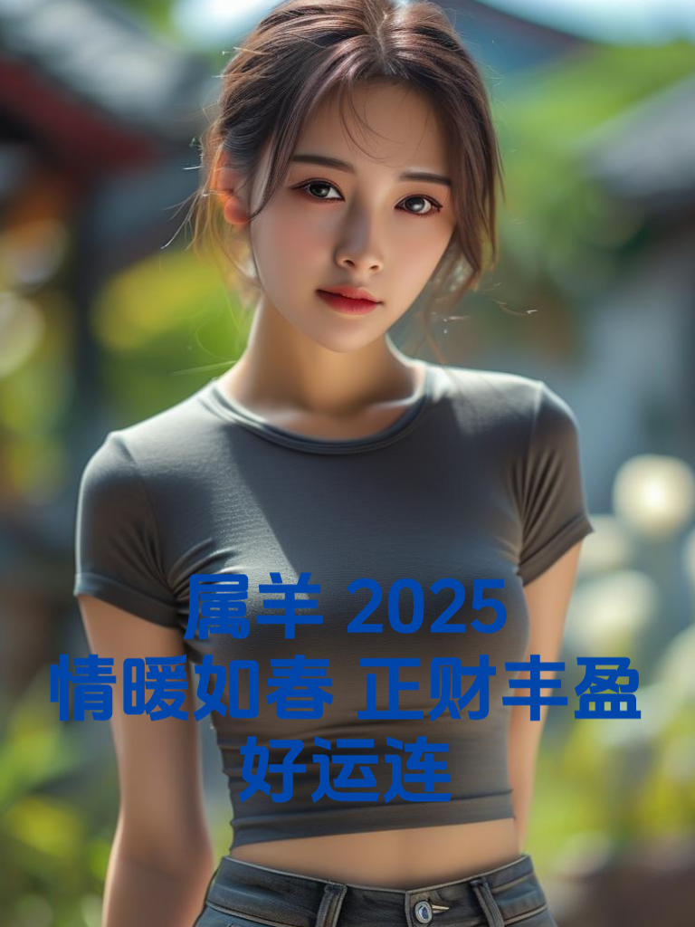 属羊2025：情暖如春，正财丰盈好运连