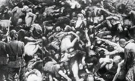 研究日军侵华，会发现日军和德军最大的不同是，德军是做坏事的职业军人，他们杀人只是