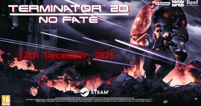 BitmapBureau工作室开发，根据经典科幻电影改编，《终结者2D：无命》