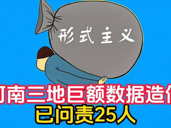 人民日报2026年4月20日22：27消息：中央通报后，河南问责25人！事件起