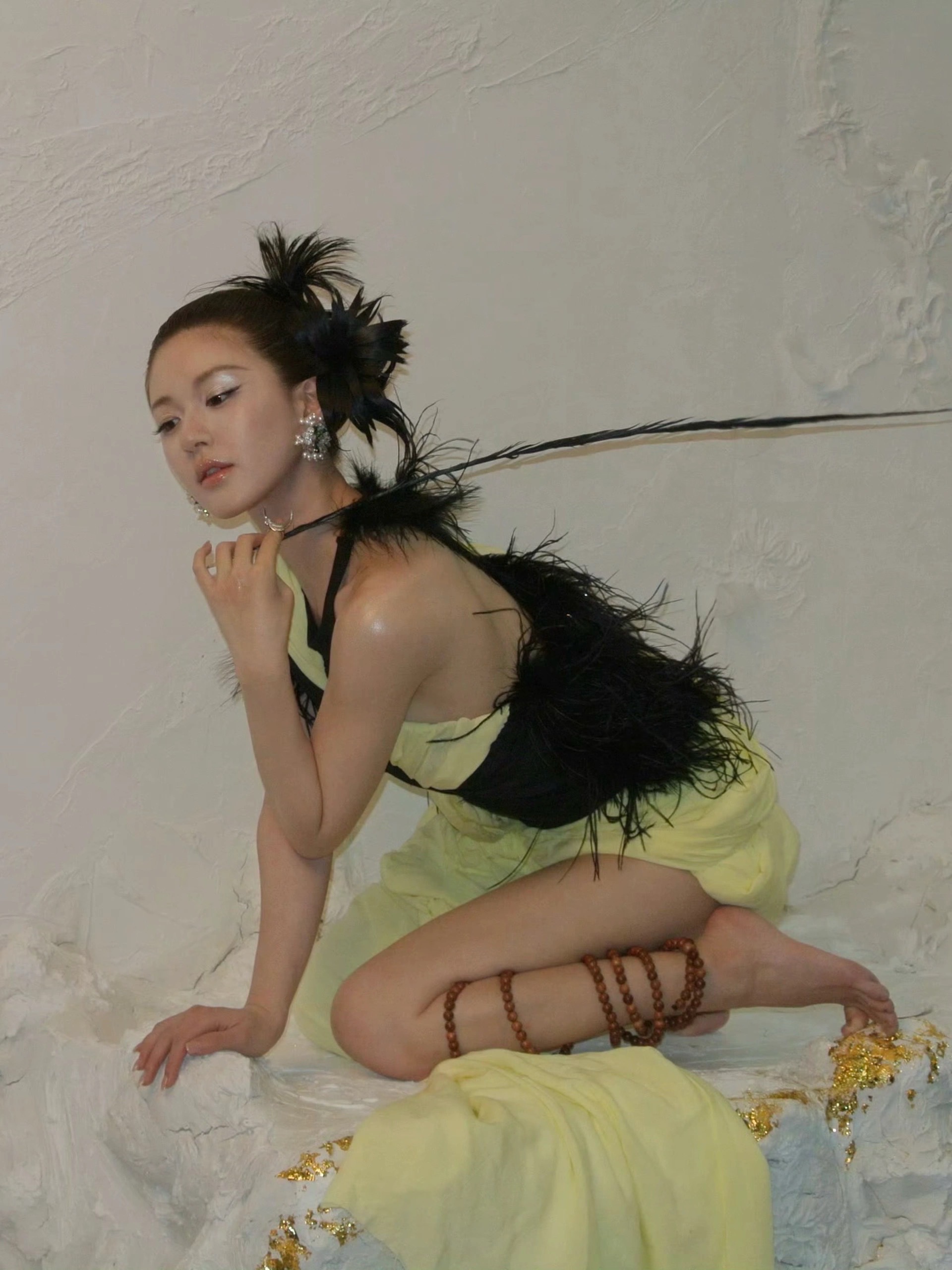 您见过赵露思这组写真吗？赵露思女明星大片女神大片质感杂志妆
