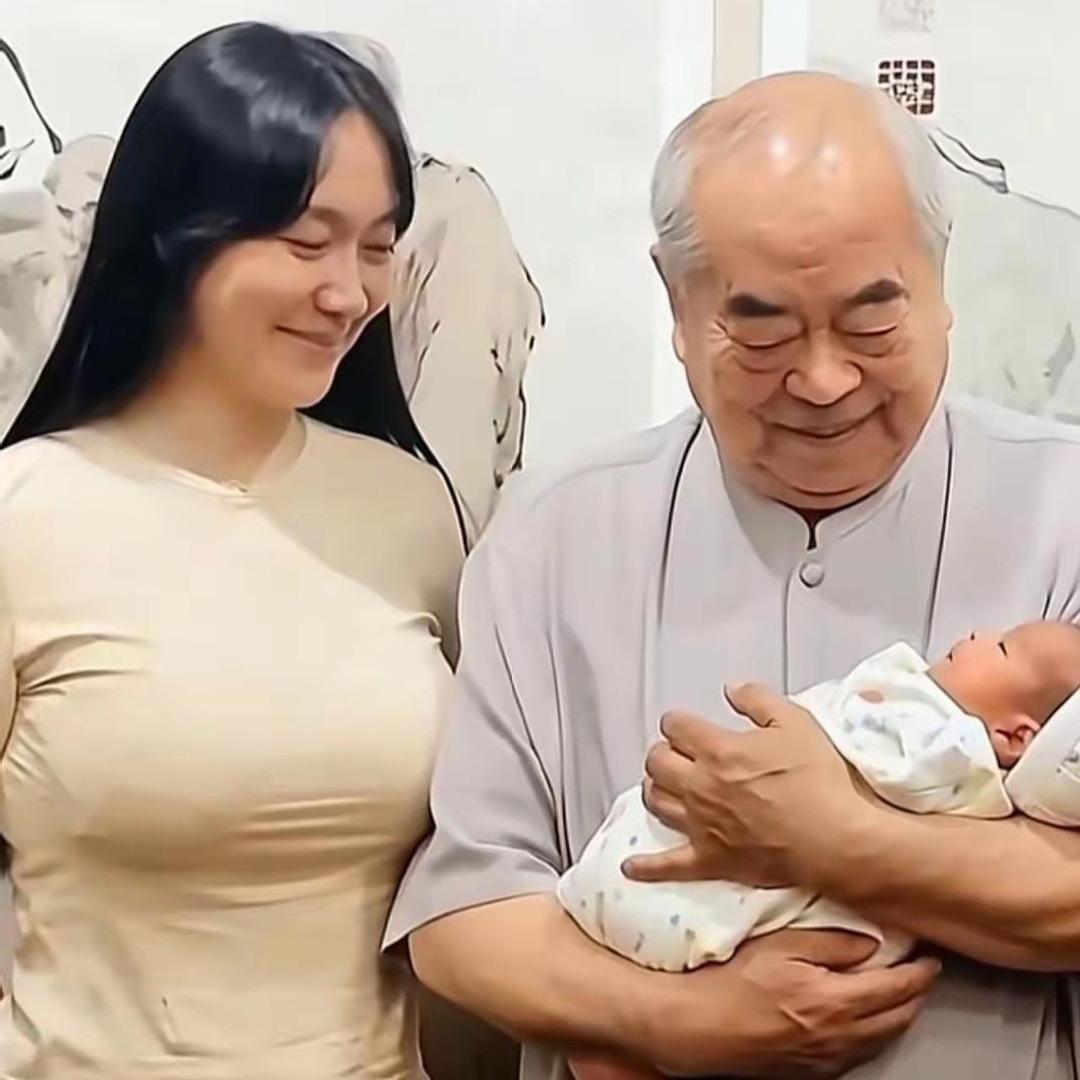 87岁画家执意迎娶小50岁娇妻！全网吵翻：是真爱还是…？书画家范曾与现任妻子