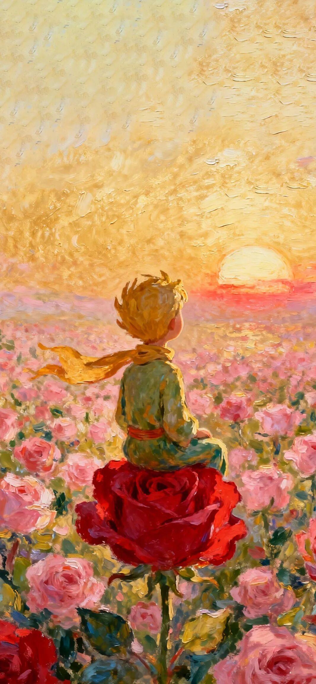 后来我终于知道，它并不是我的花，我只是恰好途经了它的盛放。——《小王子》晚安