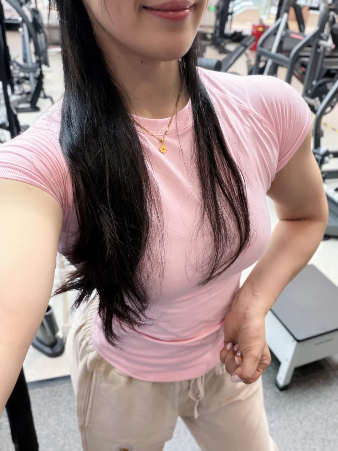 今天的健身look～🌸