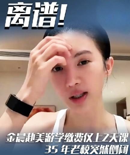 本想借着赴美游学的机会好好提升一下自己的语言能力结果课没上几节，金晨和孟佳