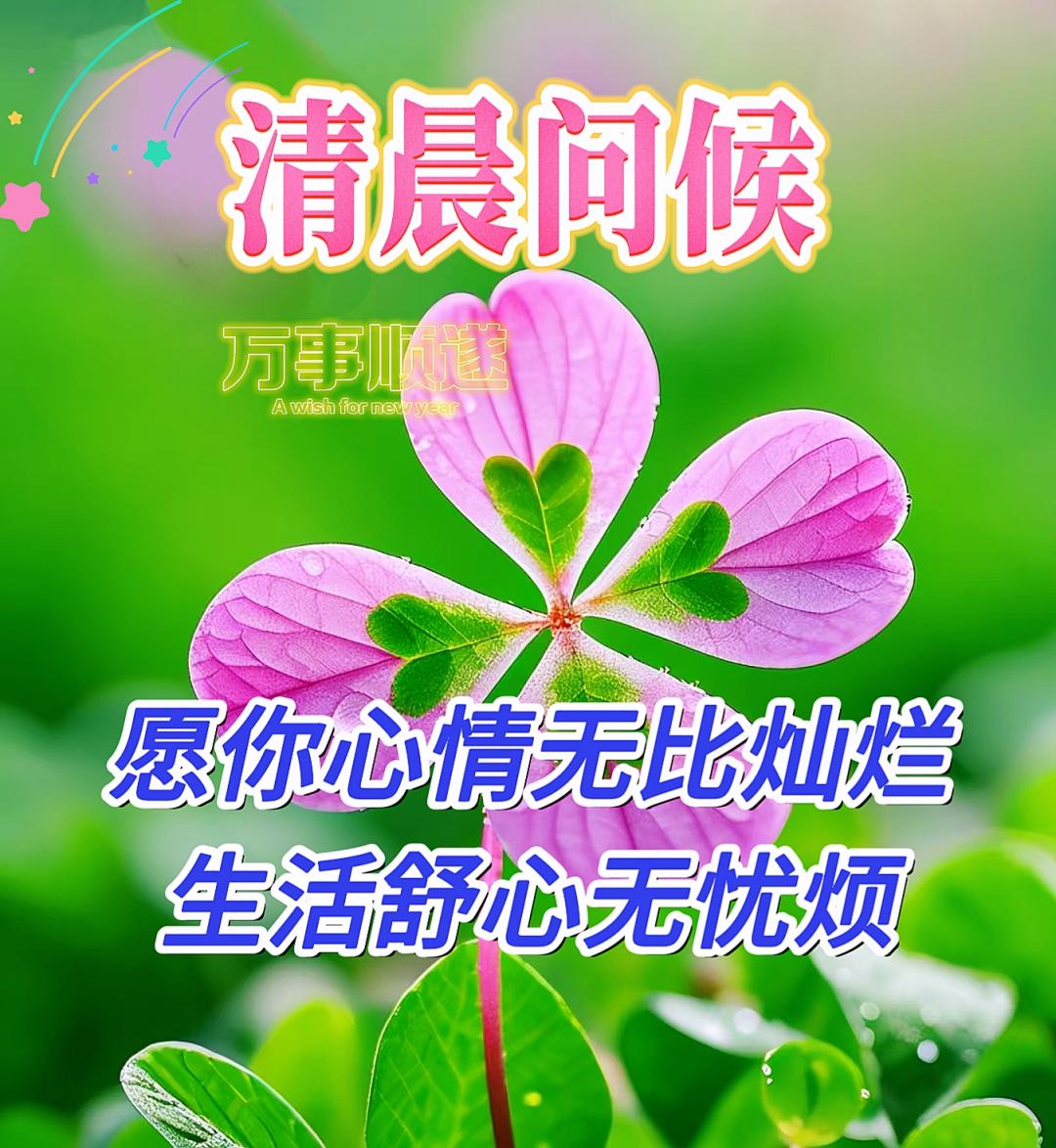 🎉日子慢慢过，快乐悄悄来，💖忘掉上周的烦恼，🌻开启新周的快乐，🌊愿朋友三