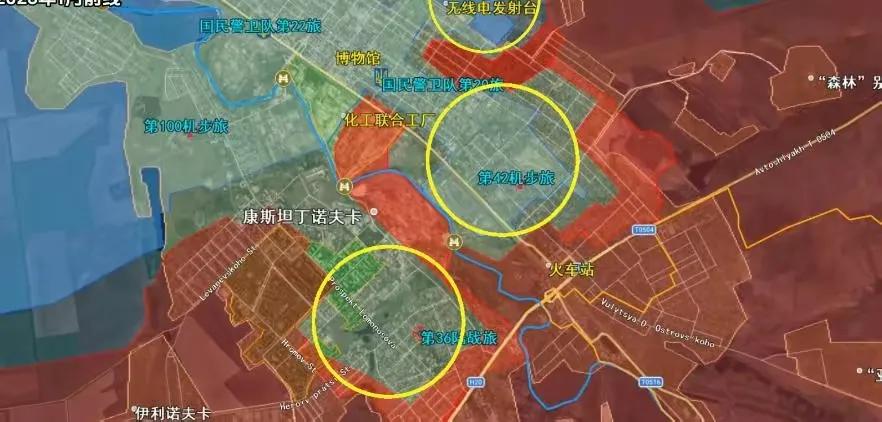 这座顿巴斯小城要是丢了，后面可就真麻烦了，乌军四年仗白打了！说康斯坦丁诺夫卡是