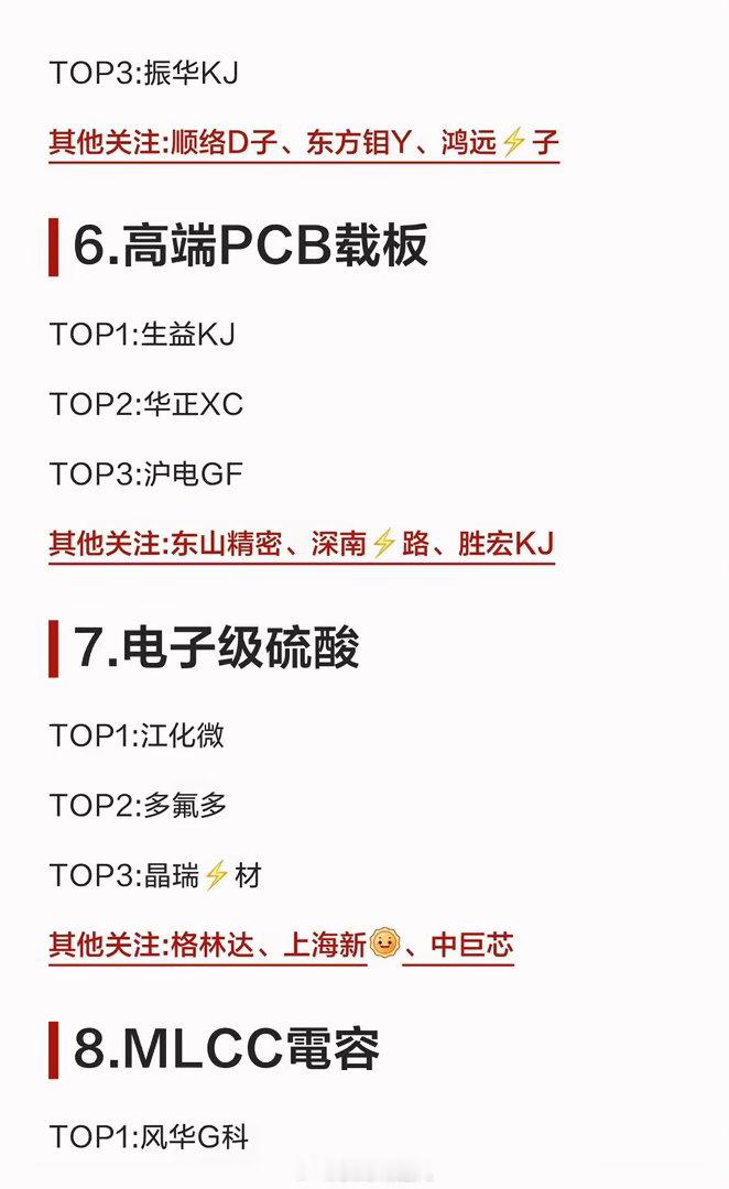 半导体卡脖子12大材料相关梳理