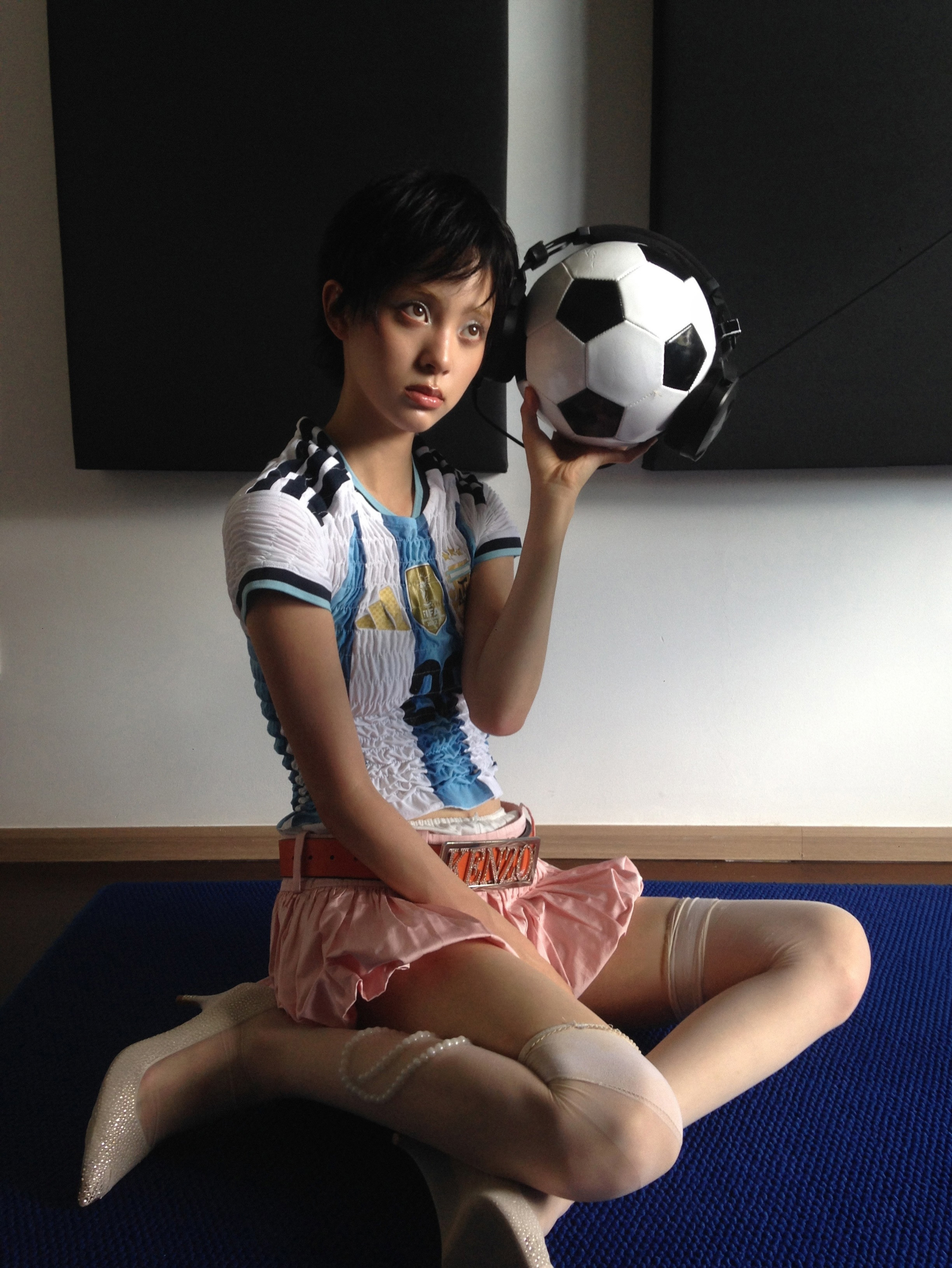 欧阳娜娜INS更新⚽️