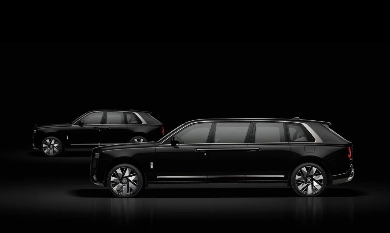 劳斯莱斯Cullinan总统加长版在美国真车打造完成！豪车超跑