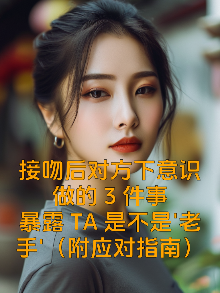 接吻后对方下意识做的3件事，暴露TA是不是'老手'（附应对指南）