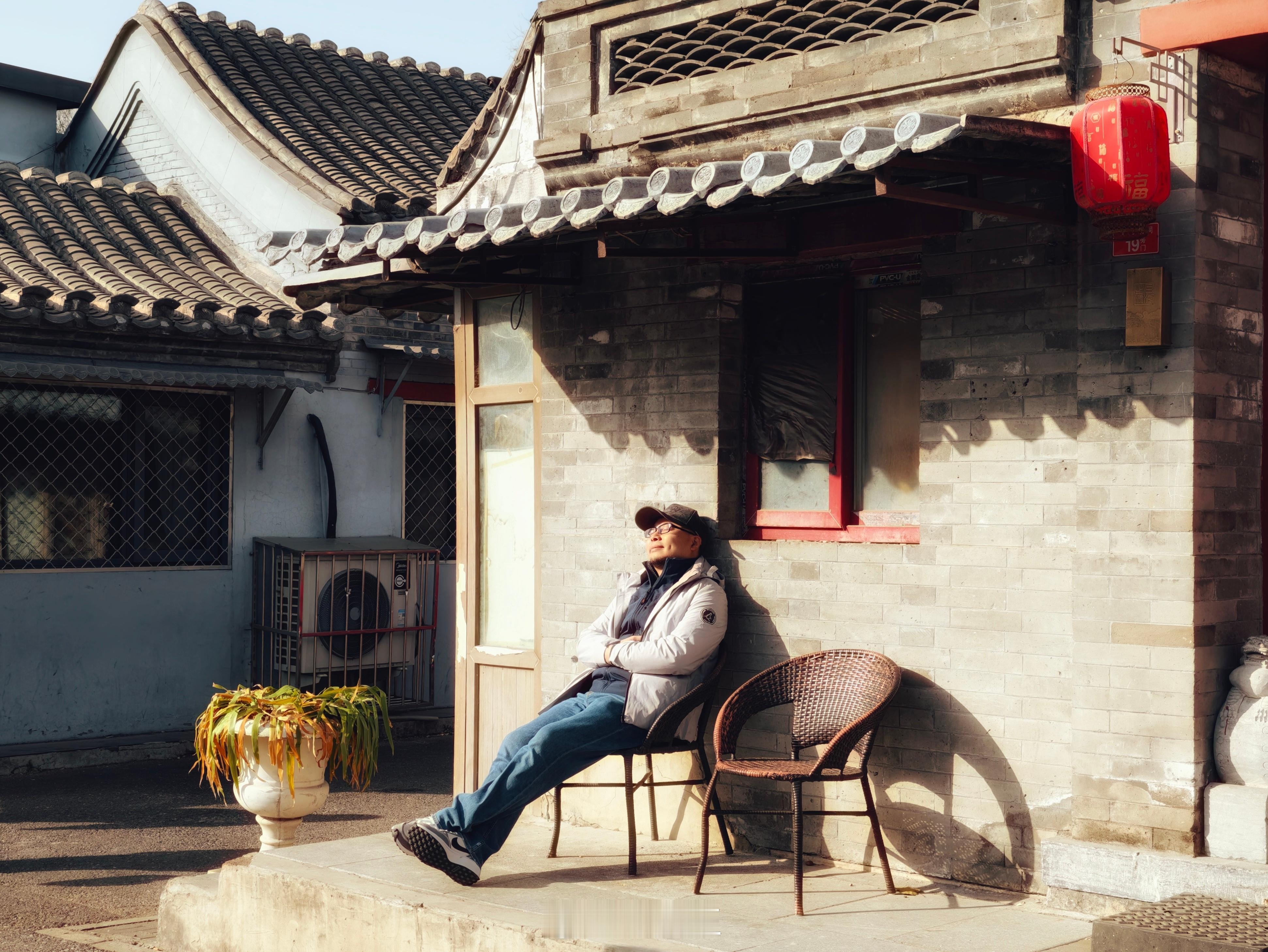 图一，退休老头的日常图二，老头醒了