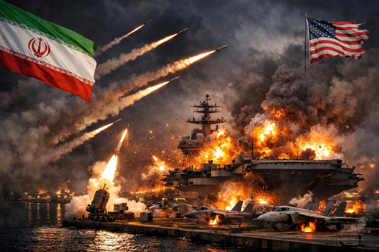 44轮不停！！​​伊朗火力持续反击。直打美军第五舰队基地！伊朗火力根本停不下