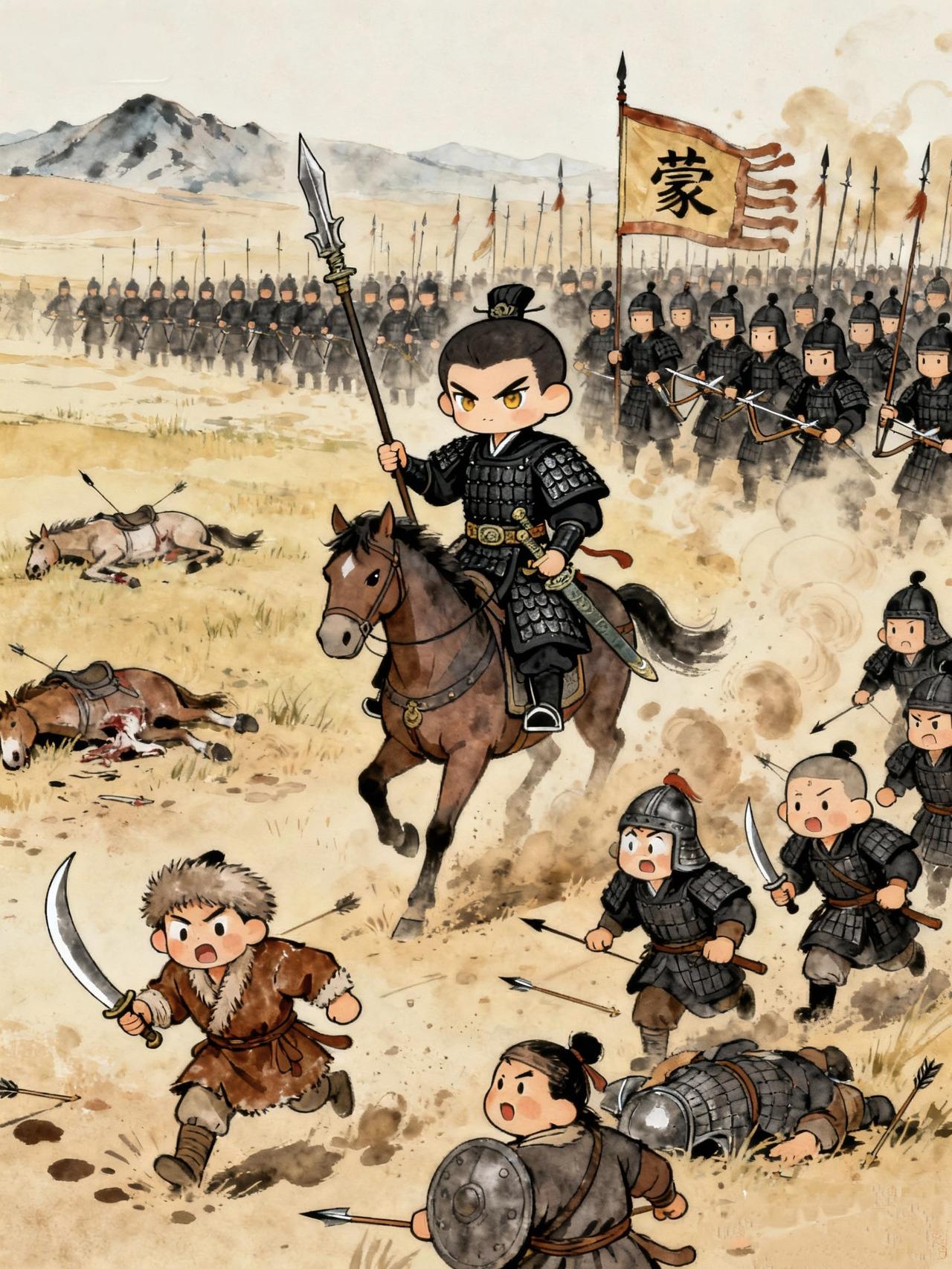 你信吗？大秦“第一勇士”蒙恬，能把匈奴打回老家，能修出万里长城，手握30万兵权，