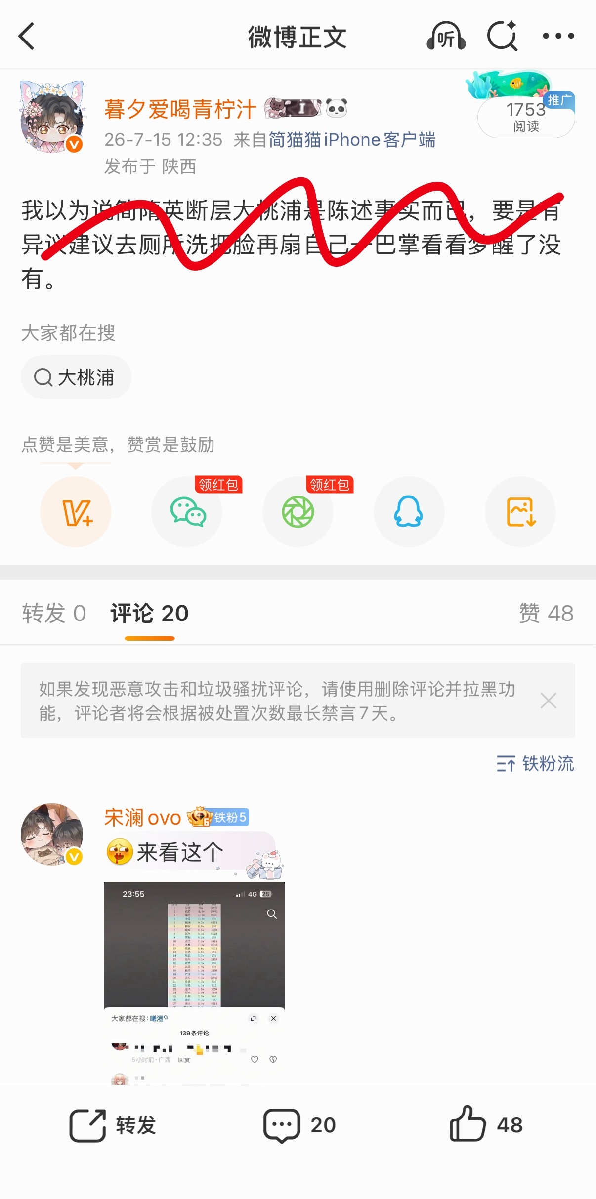 哎呦，这有什么好举报的实话听不得吗
