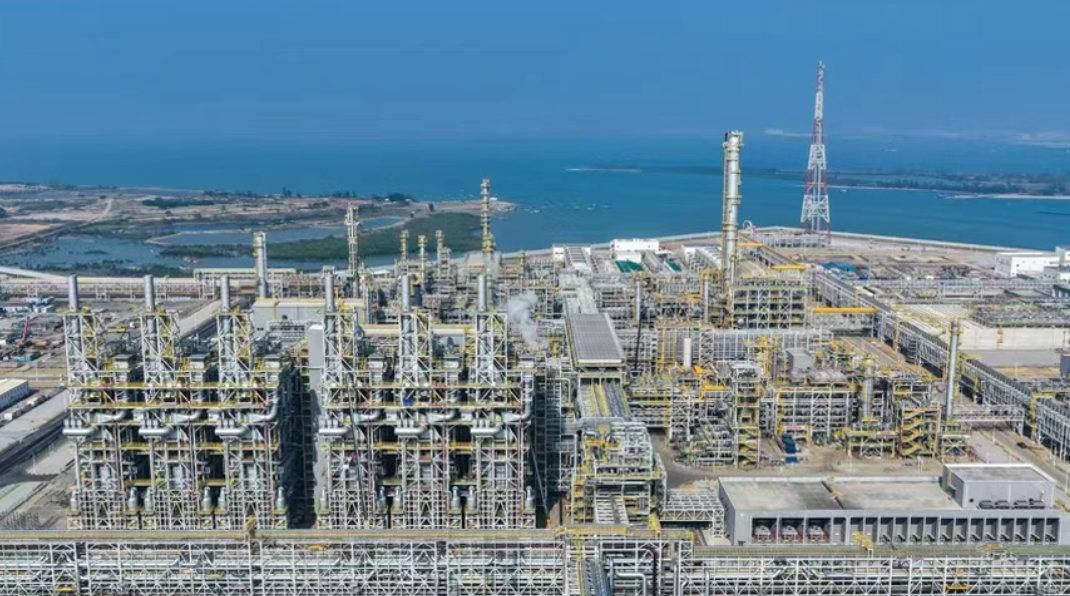 巴斯夫湛江一体化基地乙烯联合装置如期顺利投产