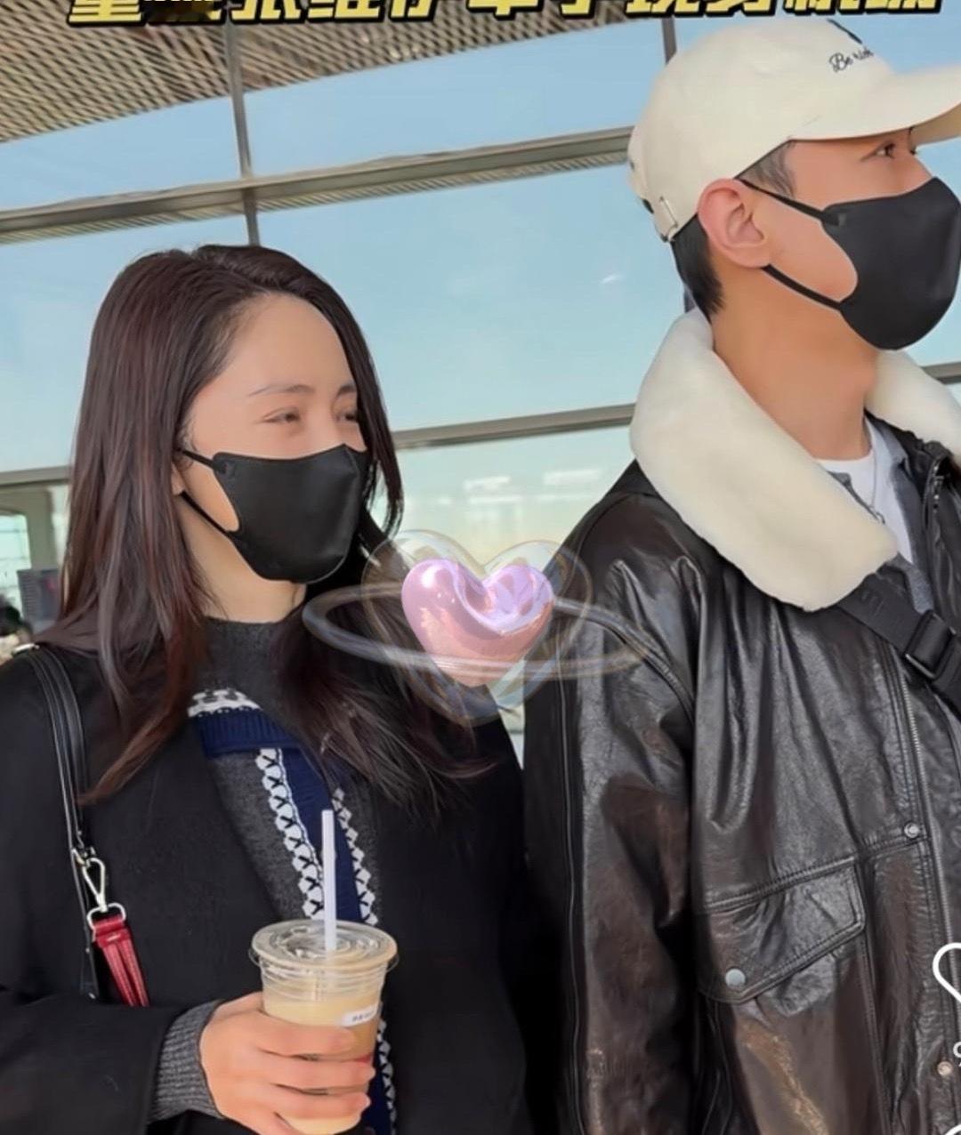 董璇和小9岁老公十指紧扣，张维伊展示手上婚戒，中年爱情也甜蜜，我信这是真爱了！